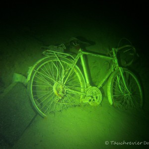 Fahrrad im Starnberger See