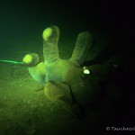 menschliche Hinterlassenschaften, Tauchen im Helenesee, Tauchen in Brandenburg