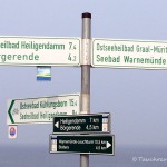 Wegweiser Ostsee Nienhagen, Tauchen in der Ostsee, Tauchen in Mecklenburg-Vorpommern