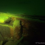 Werbellinsee, Kaffenkahnwrack "Kap Horn", Tauchen im Werbellinsee, Tauchen in Brandenburg