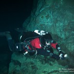 Buddy, Tauchen im Bergwerk Miltitz, Tauchen in Sachsen