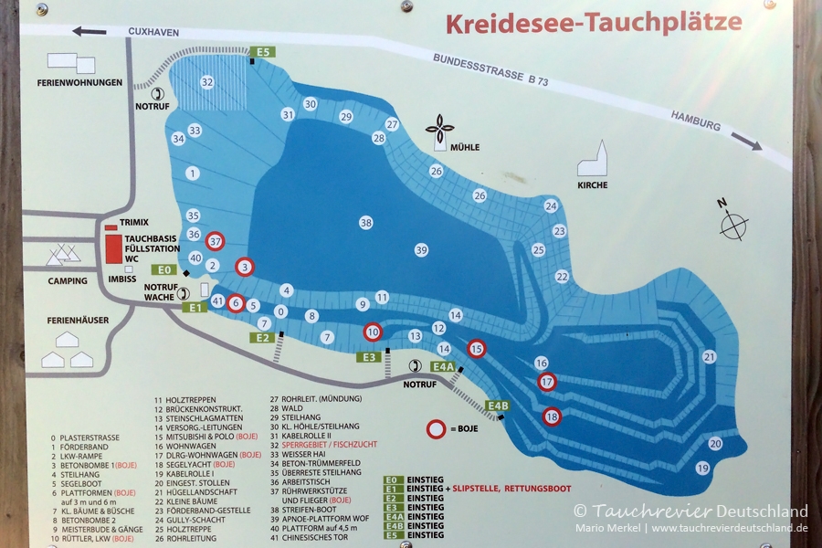 16 Tauchen Im Kreidesee Hemmoor Tauchrevier Deutschland