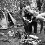 Tauchfreunde, Tauchen im Heinitzsee, Historisches Tauchen