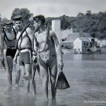Tauchfreunde, Tauchen im Heinitzsee, Historisches Tauchen