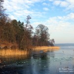 Werbellinsee, Dornbusch, Eistauchen im Werbellinsee, Tauchen in Brandenburg