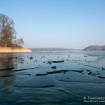 Werbellinsee, Dornbusch, Eistauchen im Werbellinsee, Tauchen in Brandenburg