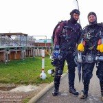 Mario und Robert, Tauchen im Bergbausee, Tauchen im Zwenkauer See, Tauchen in Sachsen