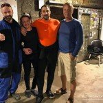 Olaf, Veronika, Martin, Mario, Höhlentauchen Molnar Janos Cave, Budapest, Tauchrevier Deutschland auf Reisen