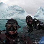 Kurt und Mario, Tauchen in Grönland, Eisbergtauchen, Tasiilaq