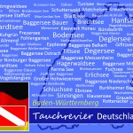 Tauchen in Baden-Württemberg, Tauchen in Deutschland