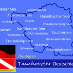 Tauchen in Thüringen, Tauchen in Deutschland